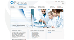 Desktop Screenshot of pharmalab.ca
