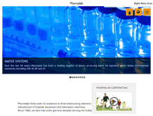 Tablet Screenshot of pharmalab.com